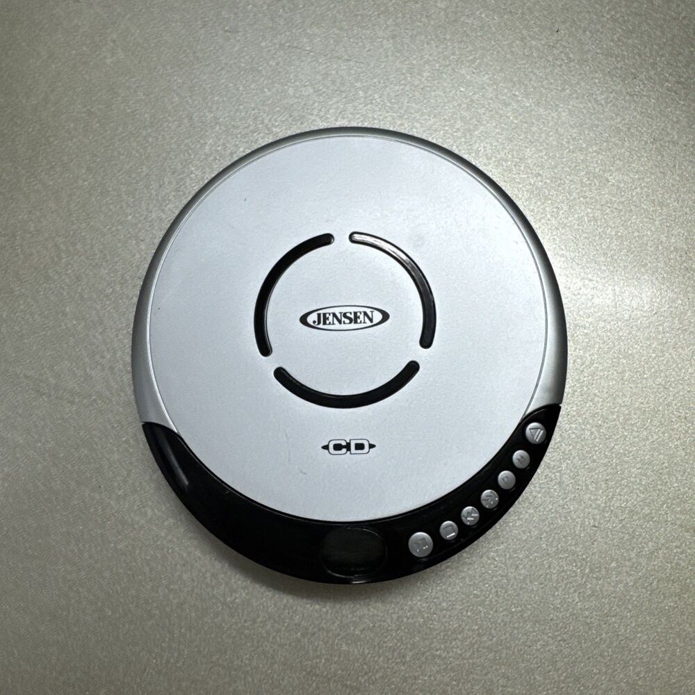 Vintage Jensen CD Player With Bass Boost CD-60SB Silver Limited Edition